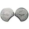 Монета Osetr для открытия банок с икрой (серебро)